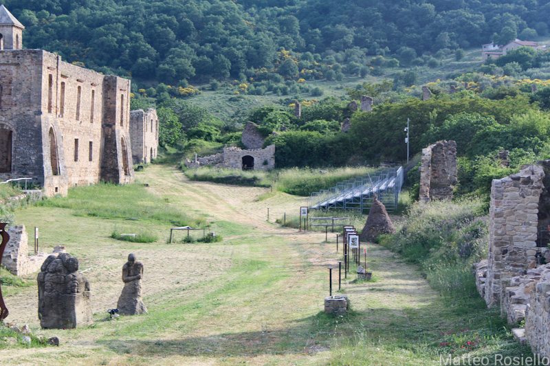 Piazza dei Voti, con gli spalti del festival Piazza dei Voti, con gli spalti del festival