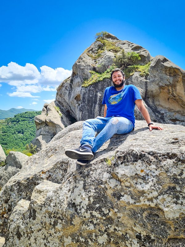 Io sulle Piccole Dolomiti lucane