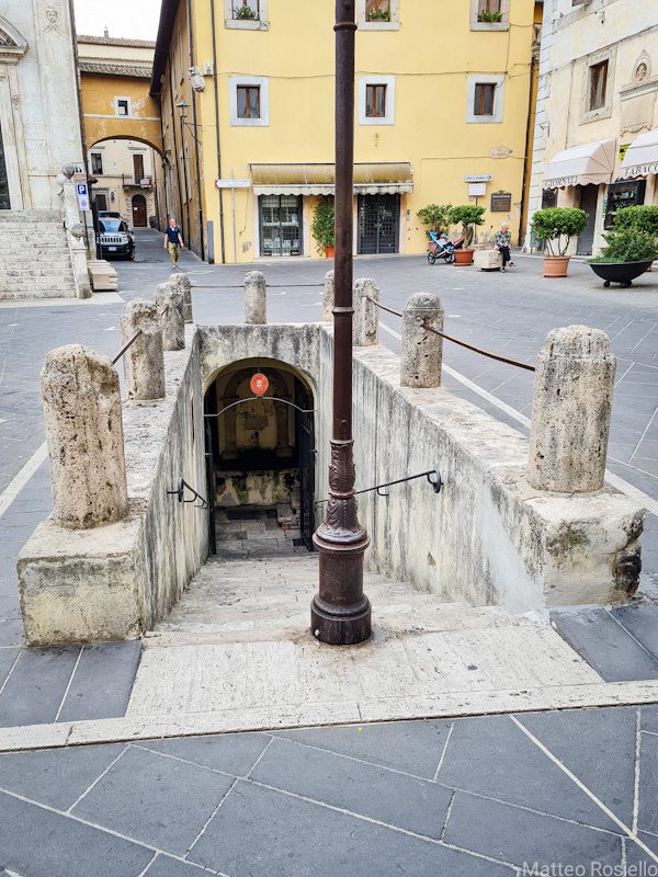 Accesso a Orte sotterranea