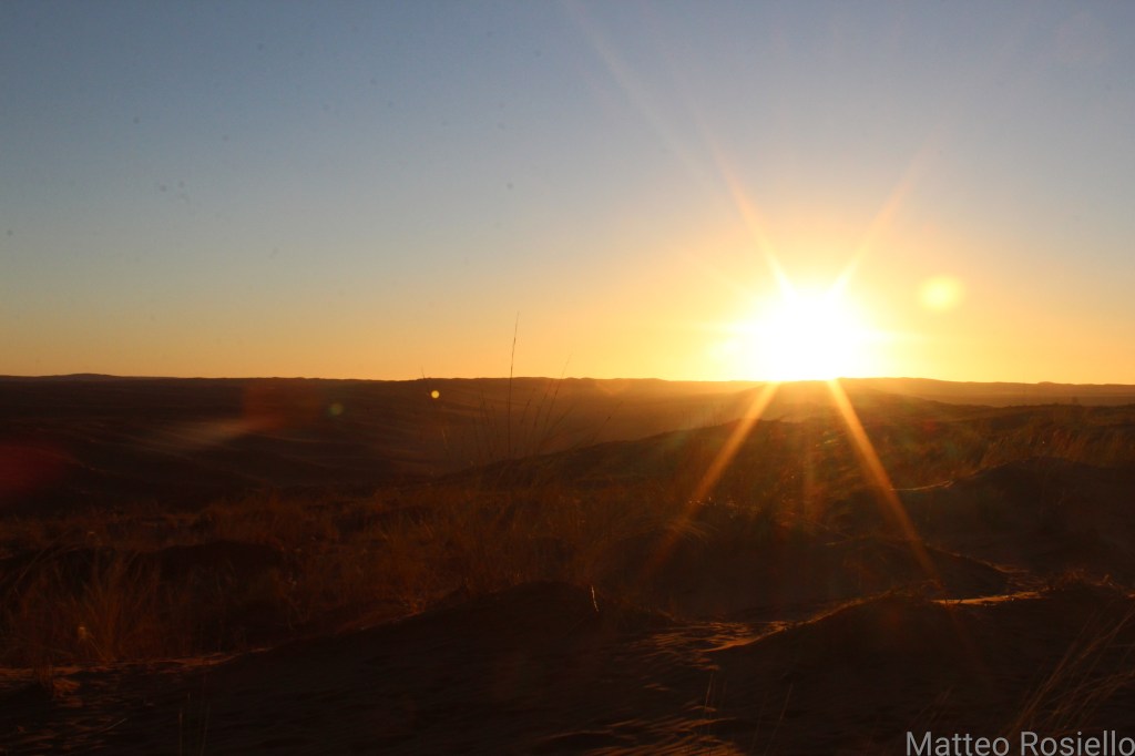 Il tramonto dalla Duna Elim