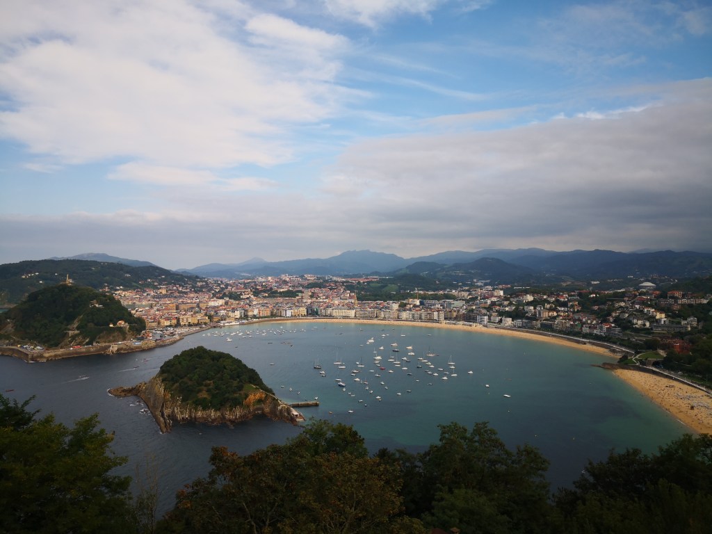Vista dal Monte Igueldo