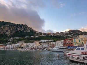 L’arrivo a Capri