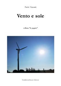 La copertina del libro "Vento e sole"