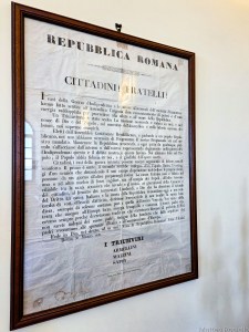 Manifesti originali della Repubblica Romana