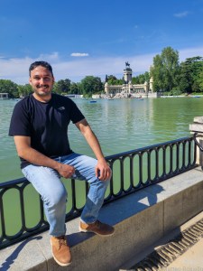 Io al Parque del Retiro