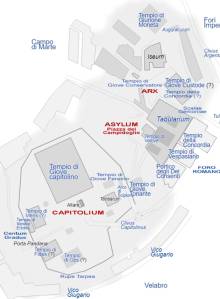 Mappa del Campidoglio