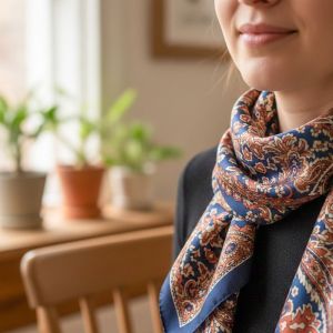 Un bel foulard. Immagine generata da IA