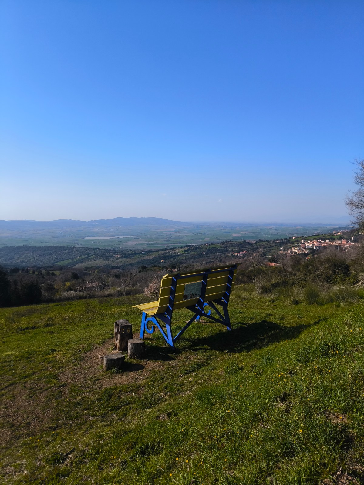 La meraviglia delle panchine&nbsp;giganti