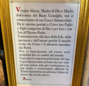 Preghiera alla Vergine Maria
